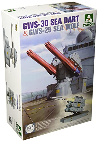 TAKOM TKO2138 2138 Lance Missile Gws-30 Dart & Gws-25 Sea Wolf-1:35 von TAKOM