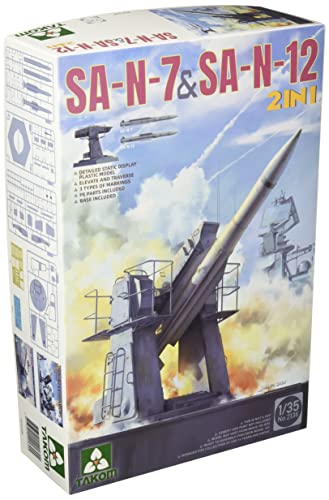 TAKOM TKO2136 Modell 2136 Lance Sa-n-7 & Sa-n-12 Russland Navy Anti Aircraft Missile 2 in 1 von TAKOM