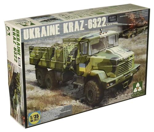 Takom TAK-2022 - Modellbausatz Ukraine KrAz-6322 Heavy Truck Late Type Takom TAK-2022 - Modellbausatz Ukraine KrAz-6322 Heavy Truck Late Type von TAKOM