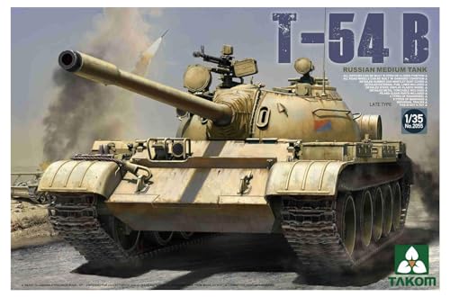 Takom TAK-2055 TAK-2055-Modellbausatz Russian Medium Tank T-54 B Late Type 1:35 von TAKOM