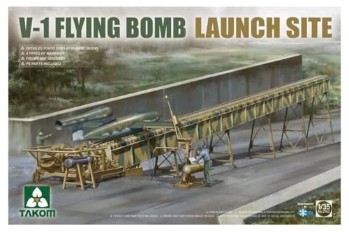Takom TAK2152 2152 V-1 FLYING BOMB Launch Site - Maßstab 1:35 - Modellbau von TAKOM