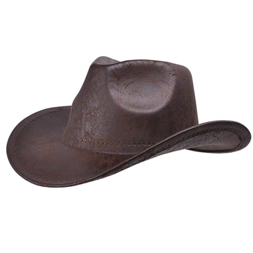 TAKOXIA Cowboyhut, Textur, Cowboyhut für Erwachsene, Mode, Karneval, Party, Kostüm, Hut, Damen, Herren, Halloween, Kopfbedeckung, Mode, Musik, Festival-Hut TAKOXIA Cowboyhut, Textur, Cowboyhut für Erwachsene, Mode, Karneval, Party, Kostüm, Hut, Damen, Herren, Halloween, Kopfbedeckung, Mode, Musik, Festival-Hut von TAKOXIA