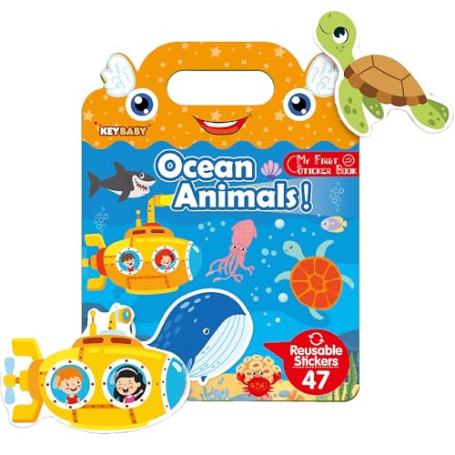 TAKTIK Gummisticker für Kinder - was passiert im Ozean?, Spielhintergrund zum Bekleben & 47 Aufkleber, Wiederverwendbare und Wasserfester Aufkleber Set for Kids TAKTIK Gummisticker für Kinder - was passiert im Ozean?, Spielhintergrund zum Bekleben & 47 Aufkleber, Wiederverwendbare und Wasserfester Aufkleber Set for Kids von TAKTIK