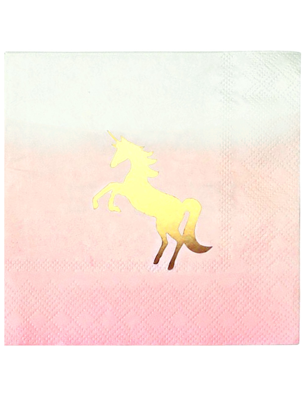 Papierservietten Einhorn 16 Stück pink-minze-gold 25x25cm Papierservietten Einhorn 16 Stück pink-minze-gold 25x25cm von TALKING TABLES