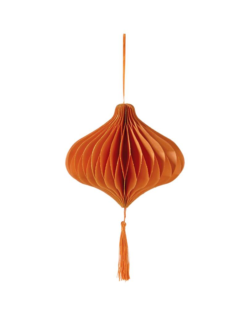 Wabenball zum Aufhängen orange 15 cm für Partys Wabenball zum Aufhängen orange 15 cm für Partys von TALKING TABLES