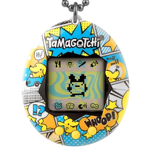 Bandai - Tamagotchi - Tamagotchi Original - Pochitchi Comic Book- Elektronisches virtuelles Tier mit Farbdisplay, 3 Tasten und Spielen - Interaktives Tier auf Deutsch - 42976 von TAMAGOTCHI
