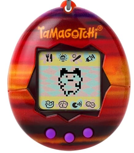 TAMAGOTCHI 42865 Original, Sonnenuntergang, füttern, pflegen, großziehen, virtuelles Haustier mit Kette zum Spielen für unterwegs TAMAGOTCHI 42865 Original, Sonnenuntergang, füttern, pflegen, großziehen, virtuelles Haustier mit Kette zum Spielen für unterwegs von TAMAGOTCHI