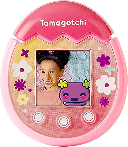 TAMAGOTCHI 42901UK Tamogotchi Pix virtuelles Haustier, Pink von TAMAGOTCHI