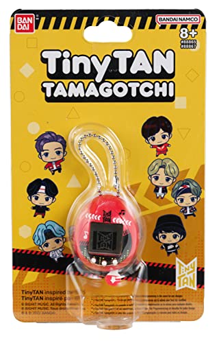 TAMAGOTCHI Nano TinyTAN Red | BTS TinyTAN Virtuelle Haustier-Handspielmaschine, elektronisches Cyber-Haustier mit Allen 7 BTS-Sternen, Mini-Retro-Original-Spaß mit elektronischem Haustierspielzeug TAMAGOTCHI Nano TinyTAN Red | BTS TinyTAN Virtuelle Haustier-Handspielmaschine, elektronisches Cyber-Haustier mit Allen 7 BTS-Sternen, Mini-Retro-Original-Spaß mit elektronischem Haustierspielzeug von TAMAGOTCHI