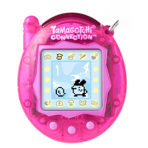 TAMAGOTCHI Bandai Connection Elektronisches Spielzeug für Haustiere, digital, durchscheinend, rosa Muschel, mit Infrarot-Verbindung für gemeinsamen Spaß, Kinderspielzeug für Mädchen und Jungen sind TAMAGOTCHI Bandai Connection Elektronisches Spielzeug für Haustiere, digital, durchscheinend, rosa Muschel, mit Infrarot-Verbindung für gemeinsamen Spaß, Kinderspielzeug für Mädchen und Jungen sind von TAMAGOTCHI