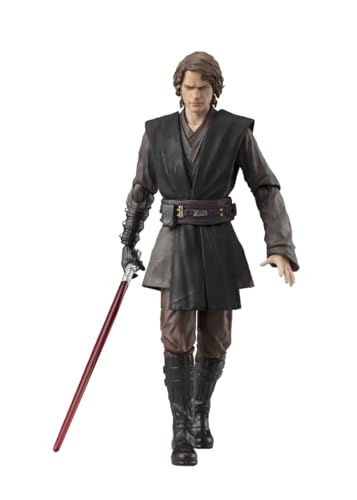 BANDAI Spirits S.H. Figuarts Star Wars: Asoka Anakin Skywalker (Star Wars: Ahsoka) ca. 5,9 Zoll (150 mm), PVC & ABS vorgemalte Actionfigur von TAMASHII NATIONS