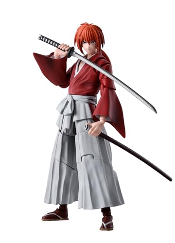 TAMASHII NATIONS BANDAI Kenshin Himura, 13,5 cm Rurouni Kenshin SH Figuarts TAMASHII NATIONS BANDAI Kenshin Himura, 13,5 cm Rurouni Kenshin SH Figuarts von TAMASHII NATIONS