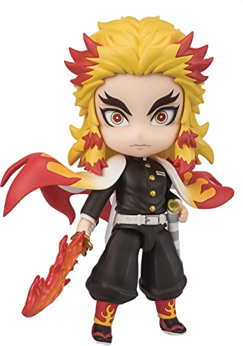 TAMASHII NATIONS Bandai Demon Slayer Mini Kyojuro Rengoku Figuarts Figuarts 9 cm von TAMASHII NATIONS