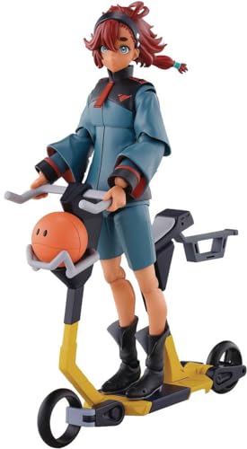 TAMASHII NATIONS - Mobile Suit Gundam: The Witch from Mercury - Suletta Mercury (Regular Uniform Ver.) and Option Set, Bandai Spirits S.H.Figuarts Action Figure von TAMASHII NATIONS