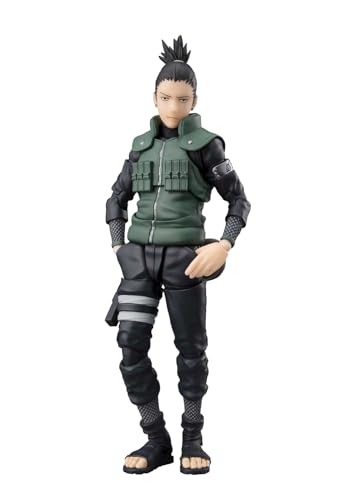 TAMASHII NATIONS Naruto Shippuden S.H. Figuarts Actionfigur Shikamura Nara Brilliant Strategist 15 cm von TAMASHII NATIONS