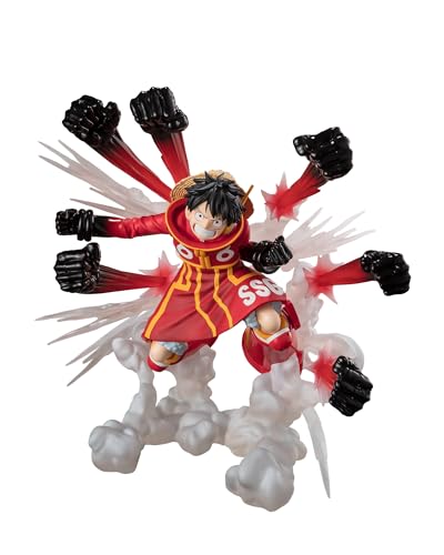 TAMASHII NATIONS - One Piece - [Extra Battle] Monkey D. Luffy Gum-Gum Hawk Gatling - FiguartsZERO Sammelfigur von TAMASHII NATIONS