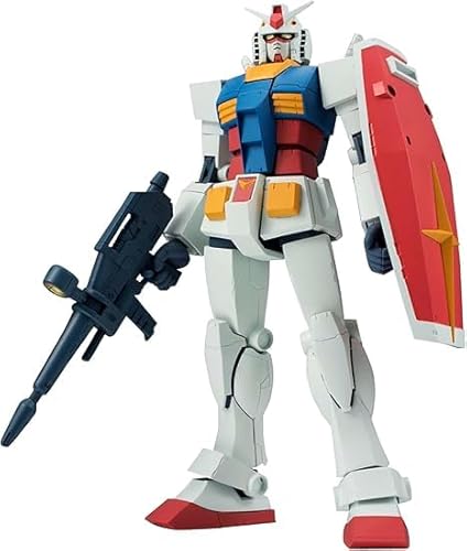 TAMASHII NATIONS Robot Spirits Mobile Suit Gundam RX-78-2 Gundam Version, A.N.I.M.E. (Wiederverkaufsversion), ca. 4,9 Zoll (125 mm), PVC & ABS, bemalte Actionfigur von TAMASHII NATIONS
