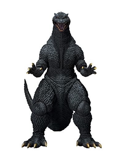 TAMASHII NATIONS S.H. Monster Arts Godzilla Final Wars Godzilla (2004) (Wiederverkaufsversion), ca. 6,3 Zoll (160 mm), PVC vorbemalte Actionfigur von TAMASHII NATIONS
