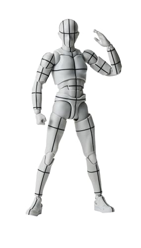 Tamashi Nations – Body-Kun/Body-Chan – Body-Kun – Sports-Edition-Drahtrahmen – (graue Farbe ver.), Bandai Spirits S.H.Figuarts Actionfigur von TAMASHII NATIONS