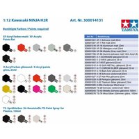 1:12 Kawasaki Ninja H2R von TAMIYA-CARSON Modellbau GmbH&Co.KG