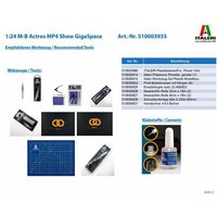 1:24 M-B Actros MP4 Show GigaSpace 1:24 M-B Actros MP4 Show GigaSpace von TAMIYA-CARSON Modellbau GmbH&Co.KG