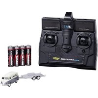 1:87 VW T1 Bus Kastenw.inkl.Autoanh.100% von TAMIYA-CARSON Modellbau GmbH&Co.KG