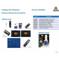 1:9 Vespa 125 Primavera von TAMIYA-CARSON Modellbau GmbH&Co.KG