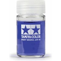 TAMIYA Farb-Mischglas rund 46ml m. Skala von TAMIYA-CARSON Modellbau GmbH&Co.KG