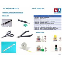 Tamiya 300024345 Mercedes-AMG GT3 #1 Automodell Bausatz 1:24 von TAMIYA-CARSON Modellbau GmbH&Co.KG