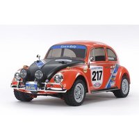 Tamiya MF-01X VW Beetle Rallye Brushed 1:10 RC Modellauto Elektro Straßenmodell Allradantrieb (4WD) Bausatz von TAMIYA-CARSON Modellbau GmbH&Co.KG