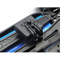 Tamiya RC Impreza Mexico '04 (TT-01E) Blau, Gold 1:10 RC Modellauto Elektro Drift Allradantrieb (4WD) Bausatz 2,4 GHz von TAMIYA-CARSON Modellbau GmbH&Co.KG