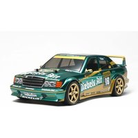 Tamiya TT-01E Mercedes-Benz 190E Diebels Alt Brushed 1:10 RC Modellauto Elektro Straßenmodell Allradantrieb (4WD) Bausatz von TAMIYA-CARSON Modellbau GmbH&Co.KG