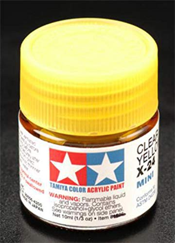 TAMIYA Acryl Farbe, 10ml, Hell Gelb X24 von TAMIYA
