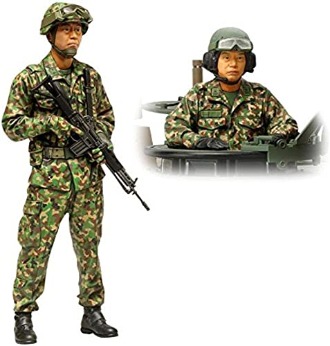 Dickie - Tamiya 300036316 - Plastikmodellbau 1:16 Figuren JGSDF Panzerbesatzung, 2 Dickie - Tamiya 300036316 - Plastikmodellbau 1:16 Figuren JGSDF Panzerbesatzung, 2 von TAMIYA
