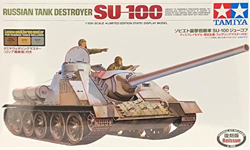 Russischer Panzer SU-100 (inkl. 3 Farben) von TAMIYA