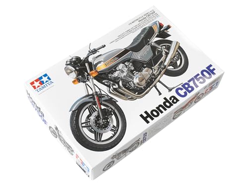 Tamiya 14006 1:12 Honda CB 750F - originalgetreue Nachbildung, Plastik Bausatz, Basteln, Modellbausatz, Zusammenbauen, unlackiert, Mehrfarbig Tamiya 14006 1:12 Honda CB 750F - originalgetreue Nachbildung, Plastik Bausatz, Basteln, Modellbausatz, Zusammenbauen, unlackiert, Mehrfarbig von TAMIYA