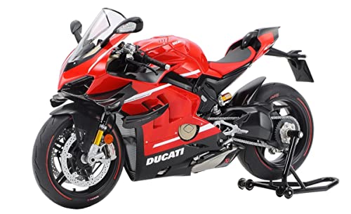 Tamiya 14140 1:12 Ducati Superleggera V4 - originalgetreue Nachbildung, Plastik Bausatz, Basteln, Modellbausatz, Zusammenbauen, unlackiert, Mehrfarbig Tamiya 14140 1:12 Ducati Superleggera V4 - originalgetreue Nachbildung, Plastik Bausatz, Basteln, Modellbausatz, Zusammenbauen, unlackiert, Mehrfarbig von TAMIYA