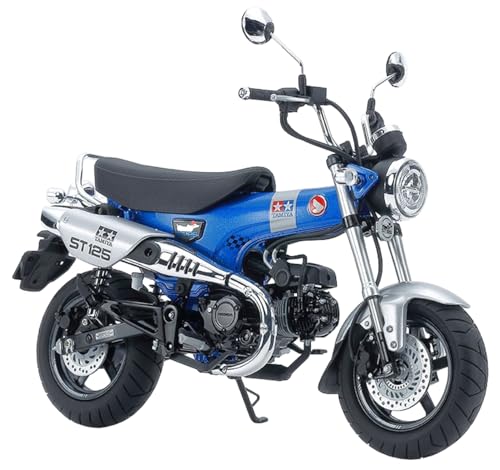 TAMIYA 14142 1:12 Honda DAX 125 Edition - originalgetreue Nachbildung, Plastik Bausatz, Basteln, Modellbausatz, Zusammenbauen, Motorrad Bausatz von TAMIYA