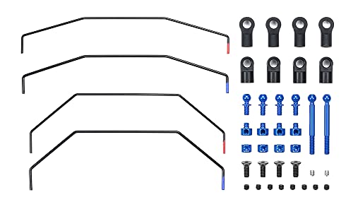 Tamiya 22037 TD4 Stabilisator-Set w/h (1+1) vo/hi - ferngesteuertes Auto, RC Fahrzeug, Modellbau, RC Zubehör, RC Modellbau, RC Bausatz, Weiß von Tamiya
