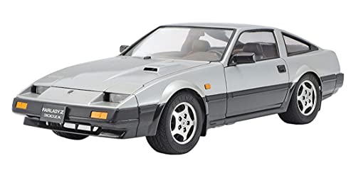 Tamiya 24042 1:24 Nissan 300ZX 2 Seater 1983-originalgetreue Nachbildung, Modellbau, Plastik Bausatz, Basteln, Hobby, Kleben, Modellbausatz, Zusammenbauen, unlackiert, Mehrfarbig von TAMIYA