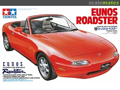 Tamiya - 24085 - Modellbau - Eunos Roadster - Maßstab 1:24, Red Tamiya - 24085 - Modellbau - Eunos Roadster - Maßstab 1:24, Red von Tamiya
