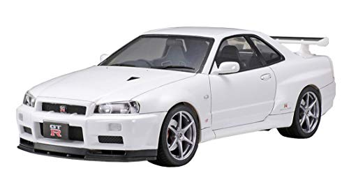 TAMIYA 24258 1:24 Nissan Skyline GT-R R34 V-Spec II - Modellbau, Plastik Bausatz, Hobby, Basteln, Kleben, Modellbausatz, Modell, Plastikmodellbau, Mittel von TAMIYA