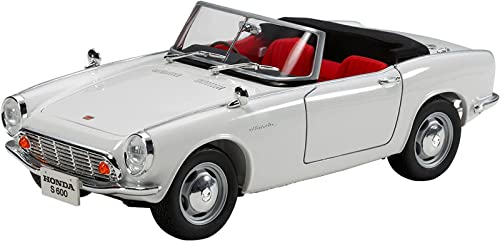 TAMIYA 24340-000 Dickie 300024340 - Plastikmodellbau 0.0583333333333333 Honda S600 Cabrio Hardtop, Mittel, Unlackiert von Tamiya