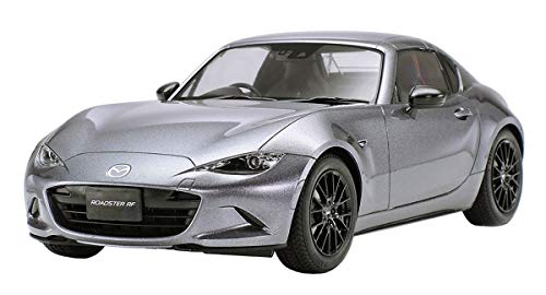 TAMIYA 24353 300024353 Mazda Fahrzeug 1:24 MX-5 RF, originalgetreue Nachbildung, Modellbau, Plastik Bausatz, Basteln, Hobby, Kleben, Modellbausatz, Zusammenbauen, unlackiert von TAMIYA