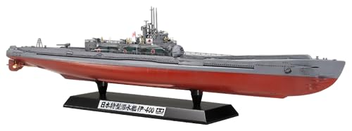 TAMIYA 25426 1:350 JPN U-Boot I-400 Spec. Ed. 50Year - Modellbau, Plastik Bausatz, Basteln, Hobby, Kleben, Plastikbausatz von TAMIYA