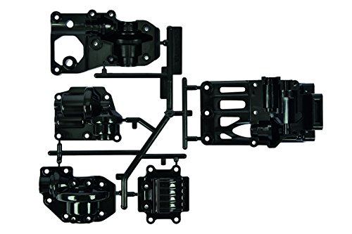 Tamiya 300004432 - A-Teile Getriebegehäuse vorne/hinten 58370 DF-03, Schwarz von TAMIYA