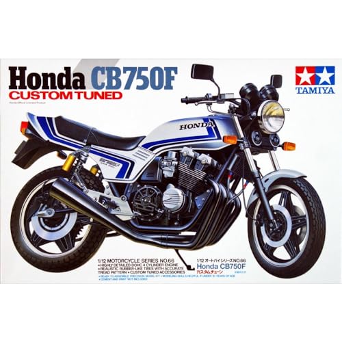 TAMIYA 300014066 Honda CB 750F Custom Tuned Motorradmodell Bausatz 1:12 Mittel TAMIYA 300014066 Honda CB 750F Custom Tuned Motorradmodell Bausatz 1:12 Mittel von Tamiya