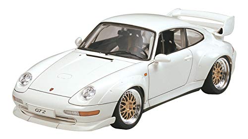 Tamiya Porsche Fahrzeug 300024247 911GT2 Club Sport/Straßenversion Automodell Bausatz 1:24, Unlackiert, Mittel von TAMIYA