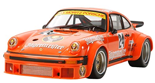 Tamiya 300024328-1:24 Porsche 934 Jägermeister, Orange von Tamiya