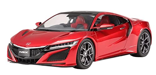 Tamiya 300024344 Honda 300024344-1:24 Acura NSX,originalgetreue Nachbildung, Plastik Bausatz, Basteln, Modellbausatz, Zusammenbauen, unlackiert, Rot von TAMIYA